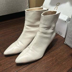 The Limited Cream Booties